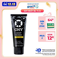 Kem Rửa Mặt Có Hạt Sạch Sâu Oxy Deep Wash (100g)