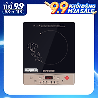Bếp Điện Từ Cơ Sunhouse SHD6147 (310 x 165 x 395 mm) - Hàng Chính Hãng