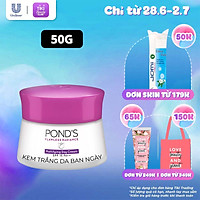 Kem Dưỡng Da Pond'S Flawless Radiance Derma Kem Dưỡng Sáng Da Giảm Thâm Nám Ban Đêm Trắng Mịn Mướt Sương 50G