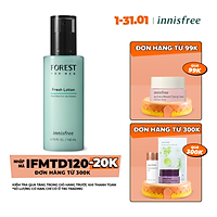 Sữa dưỡng Innisfree Forest for men Fresh Lotion 140ml - 131170816