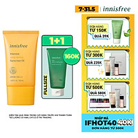 Kem chống nắng lâu trôi innisfree intensive long lasting sunscreen Ex 50ml - 131172647