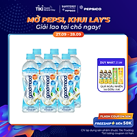 Lốc 6 chai Nước uống vị sữa chua Good Mood 455ml