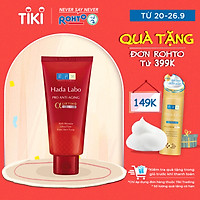 Sữa rửa mặt dưỡng chuyên biệt chống lão hóa Hada Labo Pro Anti Aging α Lifting Cleanser (80g)