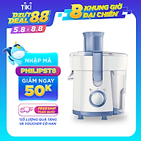 Máy Ép Trái Cây Philips HR1811 (300W) - Trắng Xanh - Hàng chính hãng