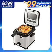 Nồi Chiên Ngập Dầu Lock&Lock EJF716SLV (1.5 Lít) - Hàng chính hãng