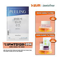 Mặt nạ làm mịn da innisfree Peeling Moment For Skin Mask (PHA) 25ml - 131173441x