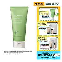 Mặt nạ ngủ dưỡng ẩm từ trà xanh đảo Jeju Innisfree Green Tea Sleeping Mask 80ml - NEW