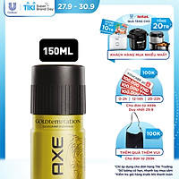 Xịt khử mùi toàn thân Axe Gold Temptation (150ml)
