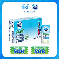 Thùng 24 Hộp Sữa Tươi Tiệt Trùng Dutch Lady Cô Gái Hà Lan Organic (24X200ml)