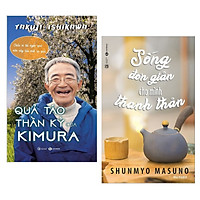 Combo 2 cuốn sách hay về kĩ năng sống: Quả Táo Thần Kỳ Của Kimura + Sống Đơn Giản Cho Mình Thanh Thản ( Tặng kèm Bookmark Thiết Kế)