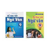 Combo 2 cuốn Để Học Ngữ văn lớp 9 tập 1+2 ( tặng 1 giá đỡ iring cute