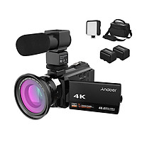 Máy Quay Phim Wifi Kỹ Thuật Số IR Andoer (4K 1080P 48Mp) (16X Zoom) (0.39X)