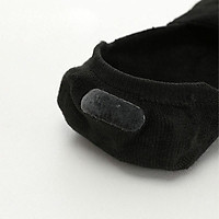 Tất Lười Nam, Tất Nam mang Giày Lười vải cotton mềm mại thoáng mát, Có đệm cao su chống trượt gót chân - GOMTAT-LUOI02
