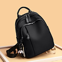 Balo Nữ Vải Oxford Cao Cấp Chống Thấm Nước Kèm Móc Khóa