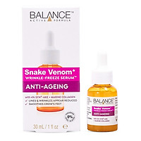 Serum BALANCE Snake Venom Nọc Rắn Ngăn Ngừa Lão Hóa Giảm Nếp Nhăn (bản Anh, hàng nhập khẩu có tem)
