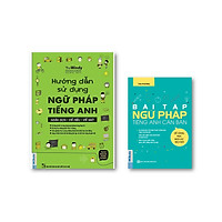 Combo Hướng Dẫn Sử Dụng Ngữ Pháp Tiếng Anh + Bài Tập Ngữ Pháp Tiếng Anh Căn Bản  (  tặng