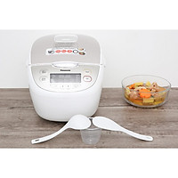 Nồi cơm điện tử Panasonic SR-CP188NRA 1.8 lít - 16 chế độ nấu - Lòng nồi Ceramic chống dính - Sản xuất tại Malaysia - Hàng chính hãng