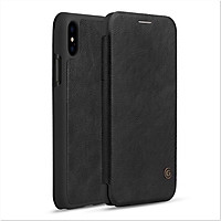 Bao da dành cho iPhone Xs Max hiệu G-Case Business Leather - Hàng nhập khẩu