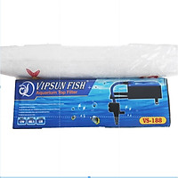 Máy Bơm Máng Lọc Nước Hồ Cá VS-188 & Bông Lọc - Bộ Bơm Lọc Nước Bể Cá Vipsun