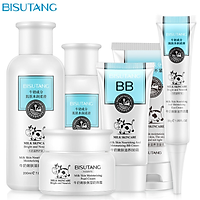 Sữa dưỡng trẻ hóa Bisutang bộ 5 miếng snow skin clear skin care sản phẩm dưỡng ẩm cho da