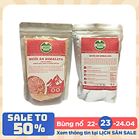 Muối Hồng Himalaya Nhập Khẩu Pakistan Loại Mịn (Túi 1kg)