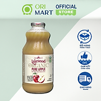 Nước Ép Táo Hữu Cơ Nguyên Chất Lakewood 100% Trái Cây Tự Nhiên 964ml - Pure Apple 946ml Lake Wood