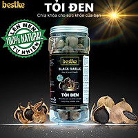 Tỏi đen, tỏi cô đơn, tỏi 1 nhánh, tỏi đen bestke lên men tự nhiên theo công nghệ Nhật Bản, ngon dẻo, rất tốt cho sức khỏe hộp 500g