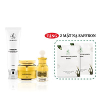 Bộ 3 sản phẩm Trắng Da Ngừa mụn KN Beauty chuyên sâu: Kem dưỡng 25g + Serum 30ml + Sữa rửa mặt 100gr (Tặng 2 Mặt Nạ)