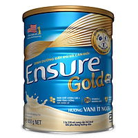 2 Hộp Sữa Bột Ensure Gold Hương Vani Ít Ngọt (850g)