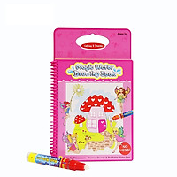 Sách tô màu bút nước thần kỳ Toys House size 29 - Kèm bút nước