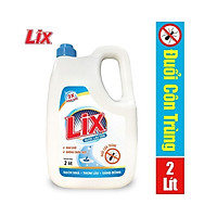 Nước lau sàn Lix đuổi côn trùng 2 lít NLS2