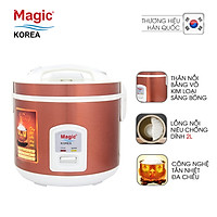 Nồi cơm điện lòng niêu Magic A-88 (2L) - Thêm chức năng làm cơm cháy - Hàng Chính Hãng