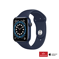 Đồng Hồ Thông Minh Apple Watch Series 6 GPS Only Aluminum Case With Sport Band (Viền Nhôm & Dây Cao Su) - Hàng Chính Hãng VN/A