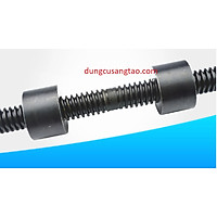 Vít me T screw thép T16 bước 4 (thanh ren T16x4 dài 1 m gồm 0.5m ren thuận - 0.5m ren ngược)