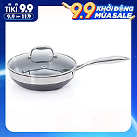 Chảo xào iNox Blackcube iMat 24 cm