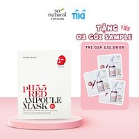 Mặt Nạ Cấp Ẩm Cân Bằng Da Cho Da Mụn So Natural PH 5.5 Red Ampoule Mask l Nhập Khẩu Chính Hãng Hàn Quốc