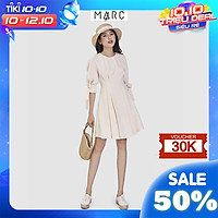 Đầm nữ MARC FASHION nhấn li eo tay lỡ cột nơ