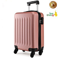 Vali hành lý xách tay 19 inch Vỏ cứng nhẹ ABS 4 bánh xe quay 360  - 19 inch