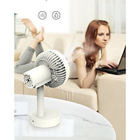 Quạt Hơi Nước Mini Phun Sương Tích Điện Để Bàn Tiện Lợi Tại Nhà, Văn Phòng