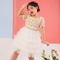 Váy đầm công chúa cho bé gái cao cấp Econice V16-18, size trẻ em 5-10 tuổi
