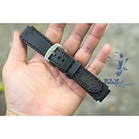 Dây đồng hồ da bò thật cho Seiko 5 / Casio AE 1200 WHD / Casio AE 1200 WH / Casio 1200WHD / 1000W / 1000WD
