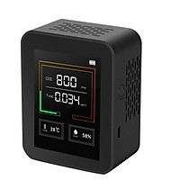 CO2 Concentration Detector Indoor Pollutant TVOC Air Quality Analysis Temperature and Humidity Detection Portable