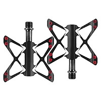 Anti-Skid Lightweight Bicycle Pedals Fashionable Butterfly Design Alloy Bike Pedals Accessories