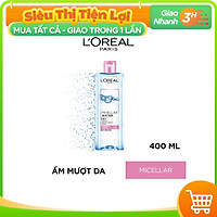 Nước tẩy trang L'Oreal Paris 3-in-1 Micellar Water 400ml