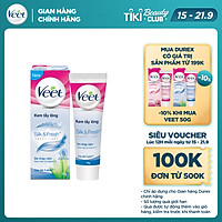 Kem tẩy lông cho da nhạy cảm Veet Silk Fresh 25g