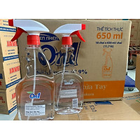 combo 2 chai dung dịch sát khuẩn tay nhanh on1 650ml