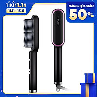 Lược Điện / Máy Uốn Duỗi Tóc K-SKIN Cách Nhiệt 2 Lớp Chống Bỏng, Dưỡng Tóc, Không Gây Tổn Thương Da Đầu - Hàng Chính Hãng