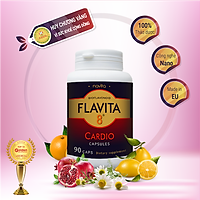 Thực phẩm bảo vệ sức khỏe NAVITA - FLAVITA CARDIO 8 - Flavonoid Phòng chống bệnh Tim mạch (viên)