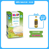 Bột ăn dặm dinh dưỡng Gạo nhũ nhi HiPP Organic 200g