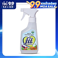 Nước xịt rửa rau củ quả hữu cơ Fit Organic 352ml